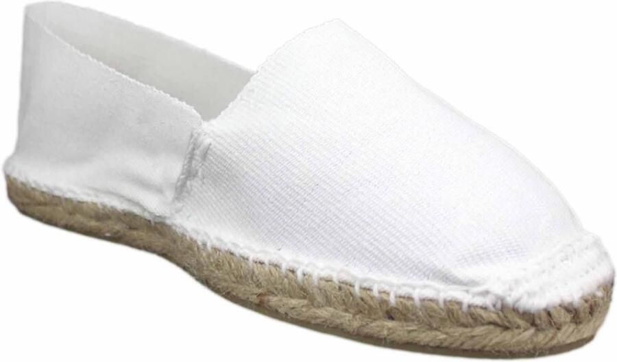 Espadrilles van linnen met jute zool (handgenaaid) Regulable