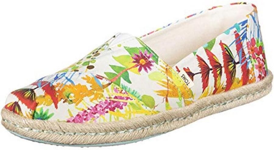 Espadrilles voor dames met bloemenprint
