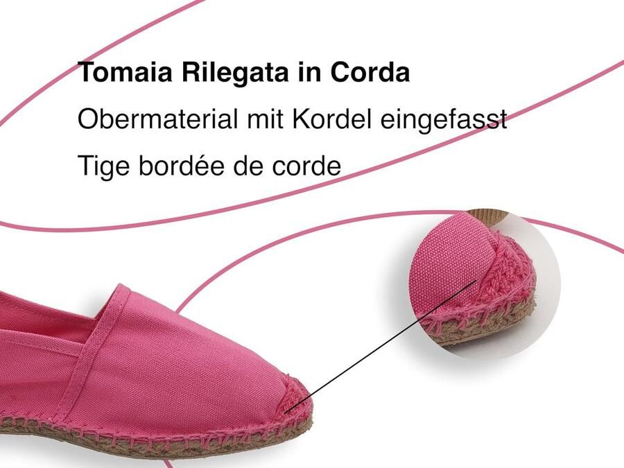 Espadrilles voor en van canvas zomerschoenen slip-on klassieke platte espadrilles met rubberen onderkant