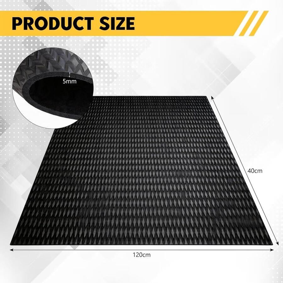 EVA Foam Bootvloerbedekking 120x 5mm Antislip Mat Zelfklevende Schuimmat voor Jachten Motorboten en Visboten