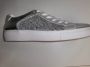 EXCLUSIEVE SUPER CONFI SNEAKERS GRIJS DAIME MET GLITTER ZILVER - Thumbnail 1