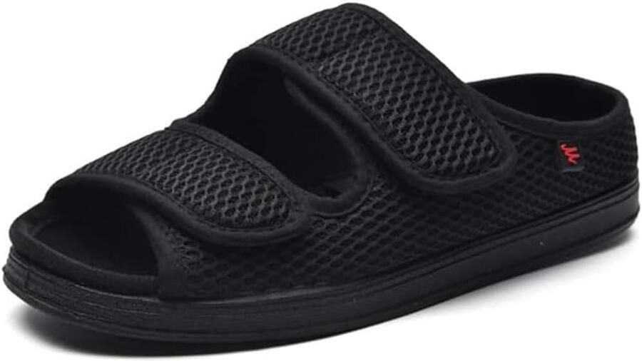 Extra Brede Comfort Pantoffels met Traagschuim voor Gezwollen Voeten en Artritis