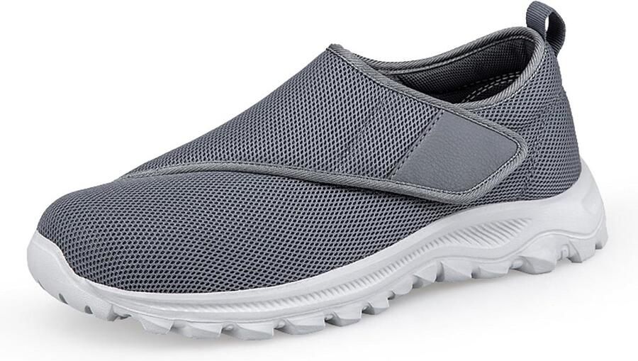 Extra Brede Comfortabele Wandelschoenen voor en met Klittenband