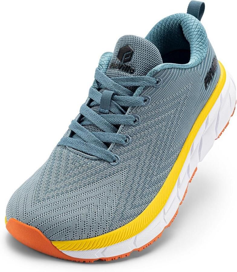 Extra Brede Hardloopschoenen voor Heren Gedempte Sportschoenen voor Tennis Fitness en Joggen