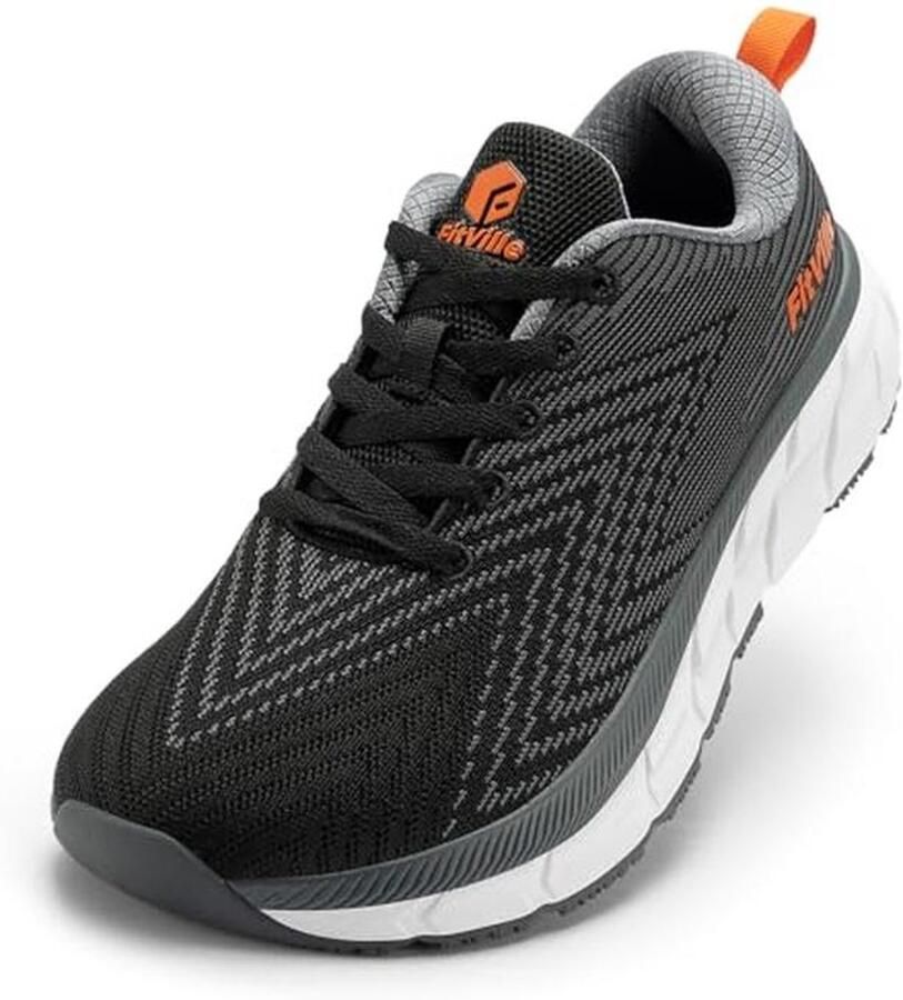 Extra Brede Hardloopschoenen voor Heren Lichtgewicht Ademend en Gedempt