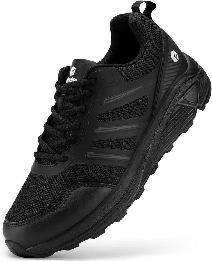 Extra Brede Heren Hardloopschoenen Lichtgewicht Trekking en Trail Schoenen