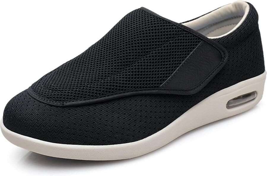 Extra Brede Orthopedische Schoenen met Memory Foam Verstelbaar voor Diabetici en Gezwollen Voeten