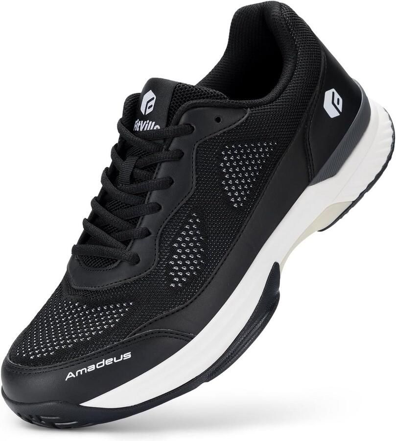 Extra Brede Heren Tennisschoenen Antislip Ademend Comfortabele Sportschoenen