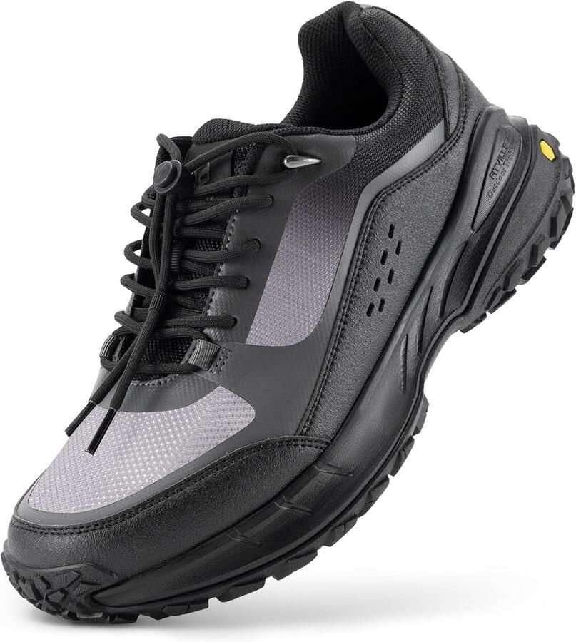 Extra Brede Wandelschoenen Heren Antislip Outdoor Trekking en Bergwandelschoenen