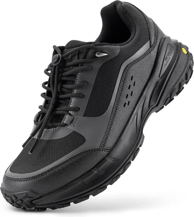 Extra Brede Wandelschoenen Heren Antislip Outdoorschoenen Ademend Lichtgewicht Sneakers