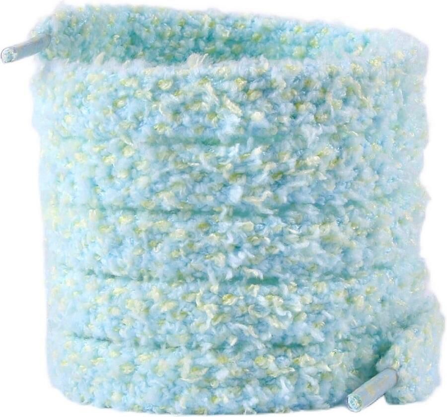 Extra Dikke Pluche Schoenveters voor Sneakers en Sportschoenen Stijlvolle en Comfortabele Veters