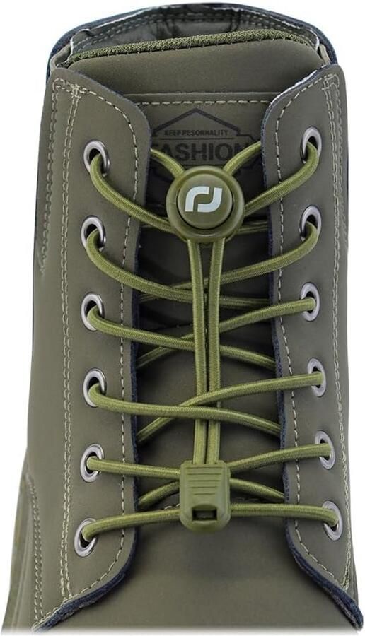 Extra lange elastische schoenveters Ronde bandloze veters voor wandelschoenen en sneakers