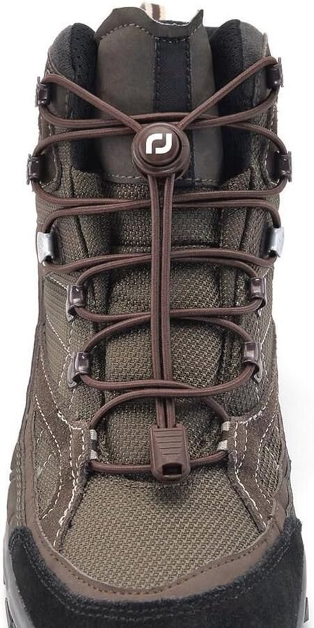 Extra lange elastische schoenveters Ronde laarsveters voor wandelschoenen en sneakers