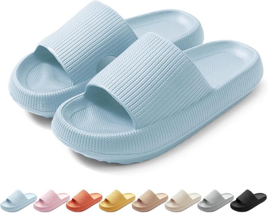 Extra Zachte Anti-Slip Pantoffels voor en Douche- en Badslippers voor Binnen en Buiten