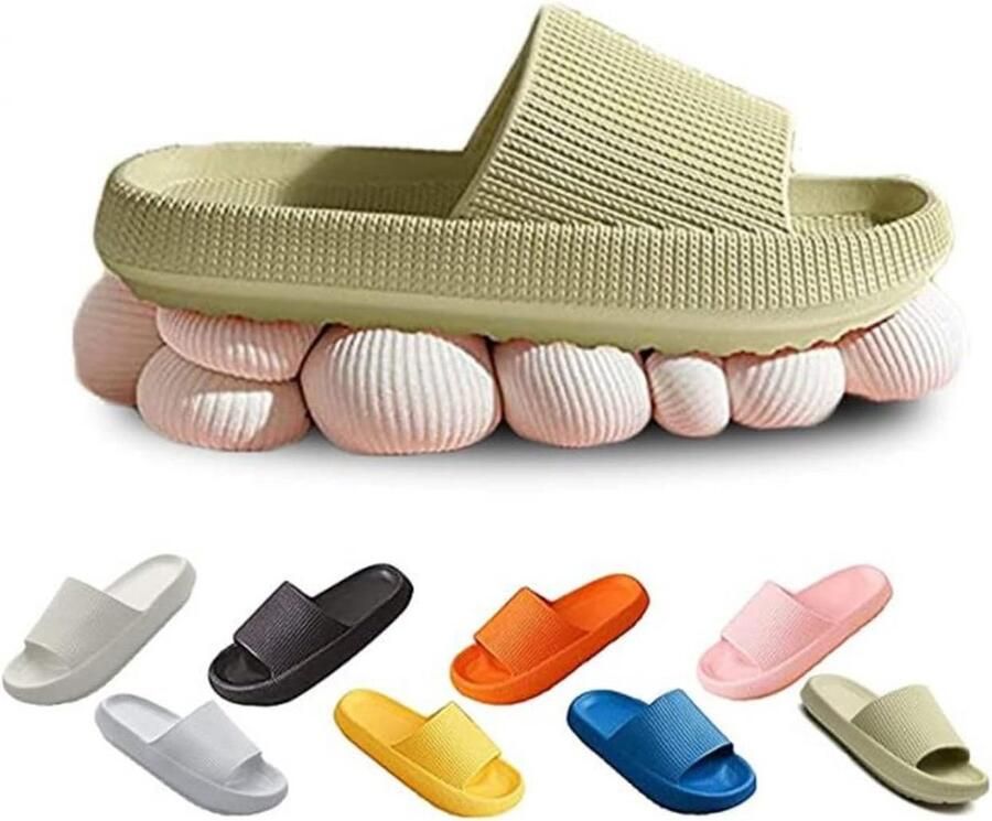 Extra Zachte Cloud Slippers Dikke Zool Antislip & Sneldrogend voor Huis en Douche