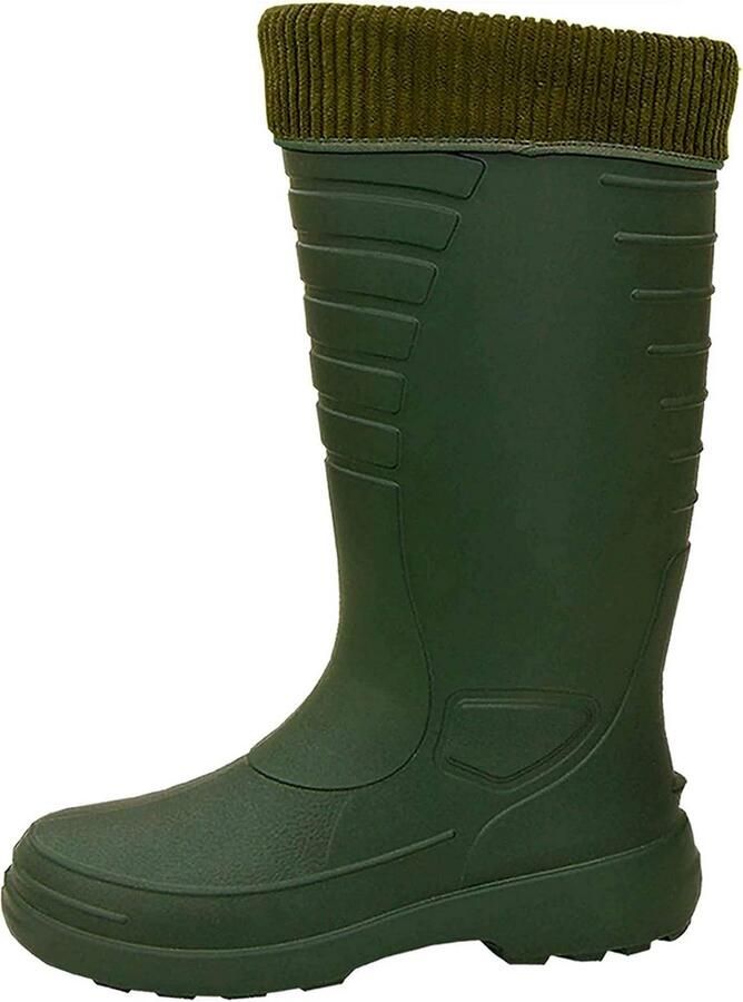 Extreem Lichte Groene EVA Laarzen met Warme Binnensok Waterdicht en Comfortabel