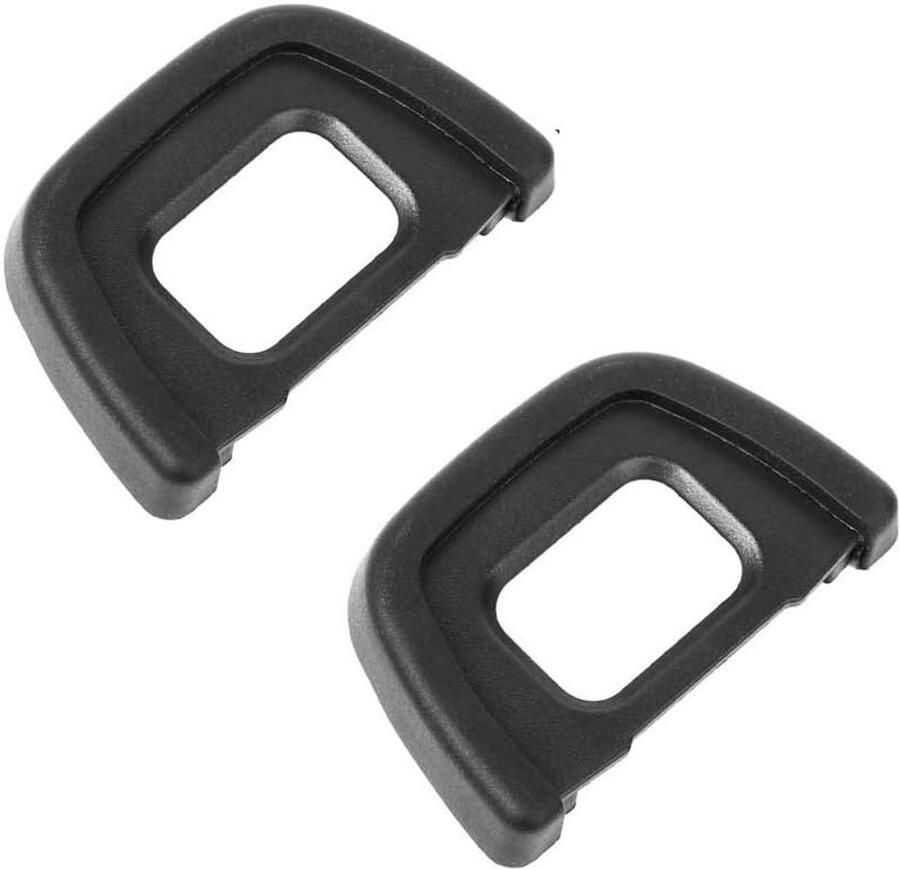 Eyecup Oculair zoeker voor Nikon D7200 D7100 D300 D300s Camera vervangt Nikon DK-23 (2 Pack)