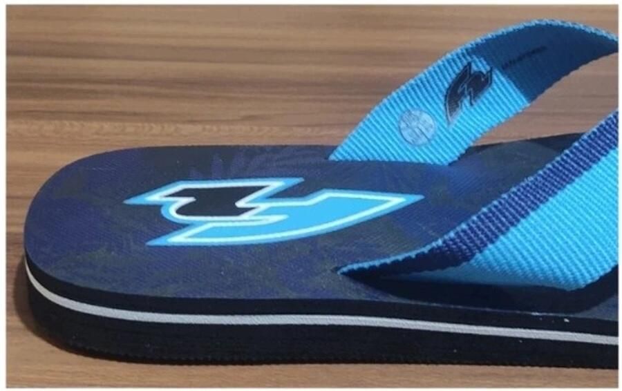 F2 Heren Slippers Blauw Comfortabele Stijl