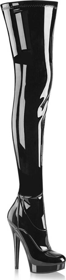 Fabulicious Overknee Laarzen SULTRY-4000 Zwart