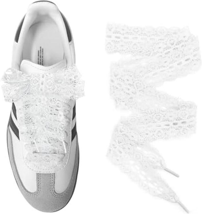 Fancy Schoenveters voor Fashionschoenen Brede Platte Zachte Kant