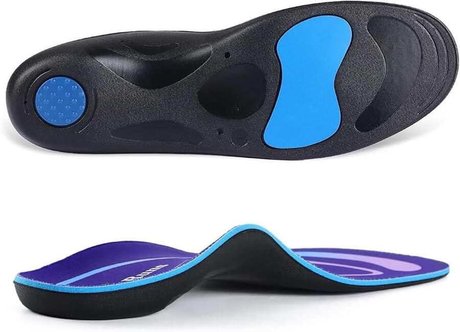 Fasciitis Arch Support Inlegzolen voor nen Running Atletische Orthopedische Schoen Inserts Werk Boot Gel Metatarsalgie Inlegzolen voor Boog Pijn Verlichting Hielspoor Platte