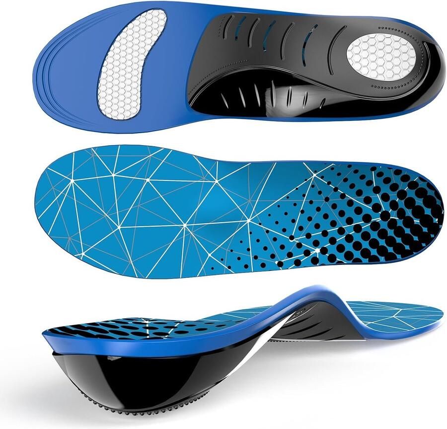 Fasciitis orthopedische inlegzolen Welnove Arch Support inlegzolen voor voetpijn platvoeten pronatie pijnverlichting schokdemping hoogte verhogen inlegzolen nen en