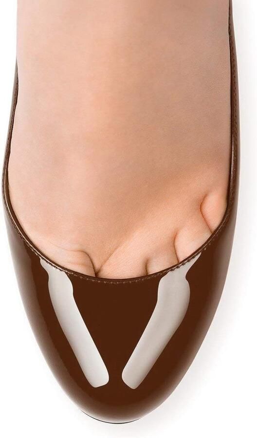 Fashion Ronde Toe Stiletto Slip-on Super Hoge Hak Comfortabele Avondfeest Pumps Grote Maat Zkd337s
