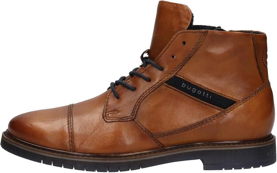 Fashionable Heren Enkellaars met Vetersluiting