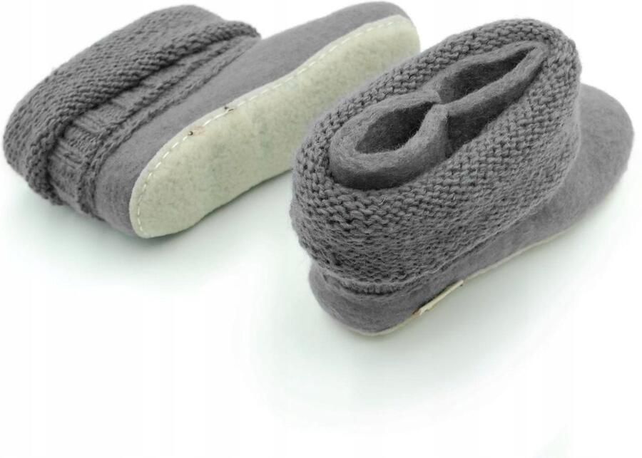 Feltiness Wolle Pantoffels Dames Handgemaakt