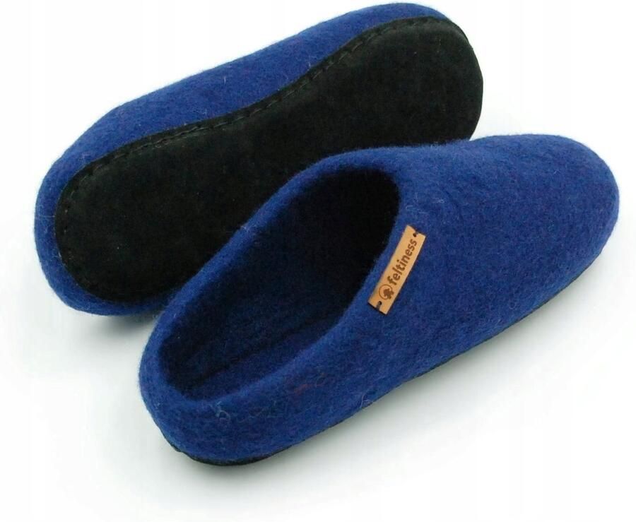 Feltiness Wolle Pantoffels Handgemaakt