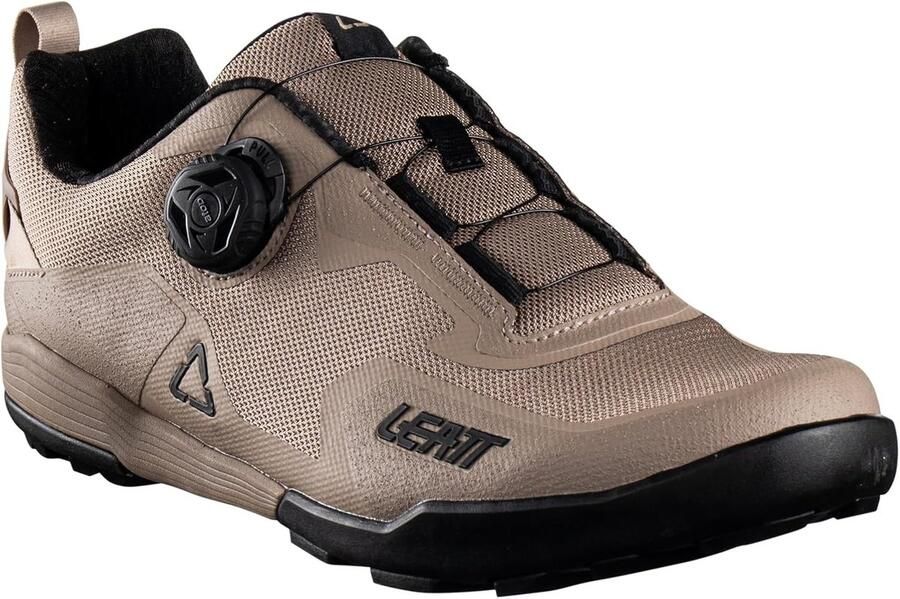 Fiets Clip Schoenen MTB Schoenen Trail Rijden Eén Hand Verstelbaar Beige
