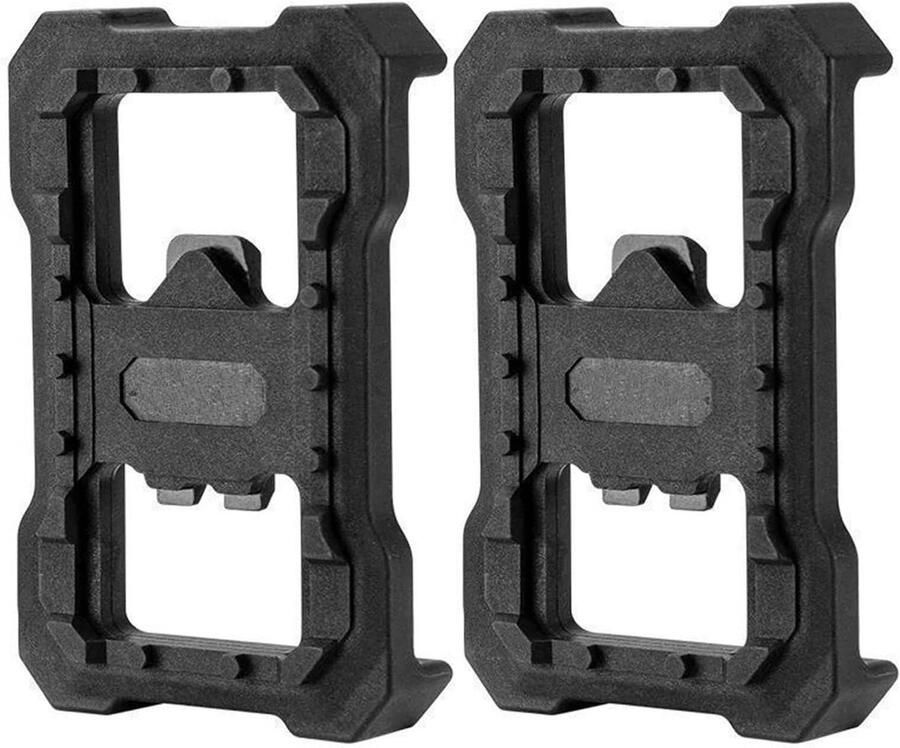 Fiets Pedaal Adapters Clipless Platform Comfortabel Fietsen CNC Pedaal Body 92x57mm Zwart
