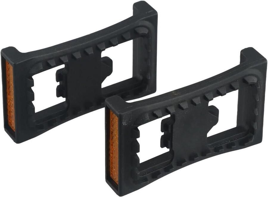Fiets Pedaal Adapters Platform Pedalen SPD Adapters Fietsen Aanpassen Universele SPD Compatibiliteit 96 Gram Zwart
