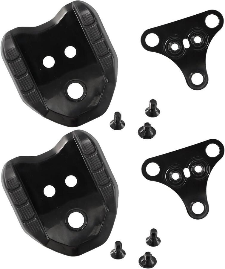 Fiets Pedaal Adapters Noppenset Fiets Efficiënt Fietsen Robuust Metaal Zwart