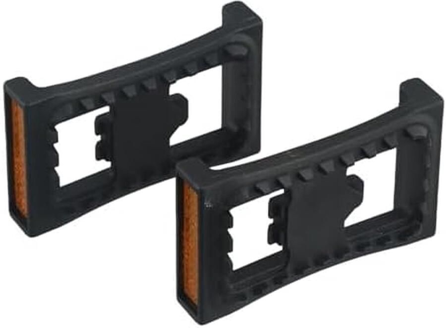 Fiets Pedaal Adapters Platte Pedalen Klikpedaal Adapters Fietsen Onderhoud Aluminium Legering Constructie Niet Gespecificeerd Wit