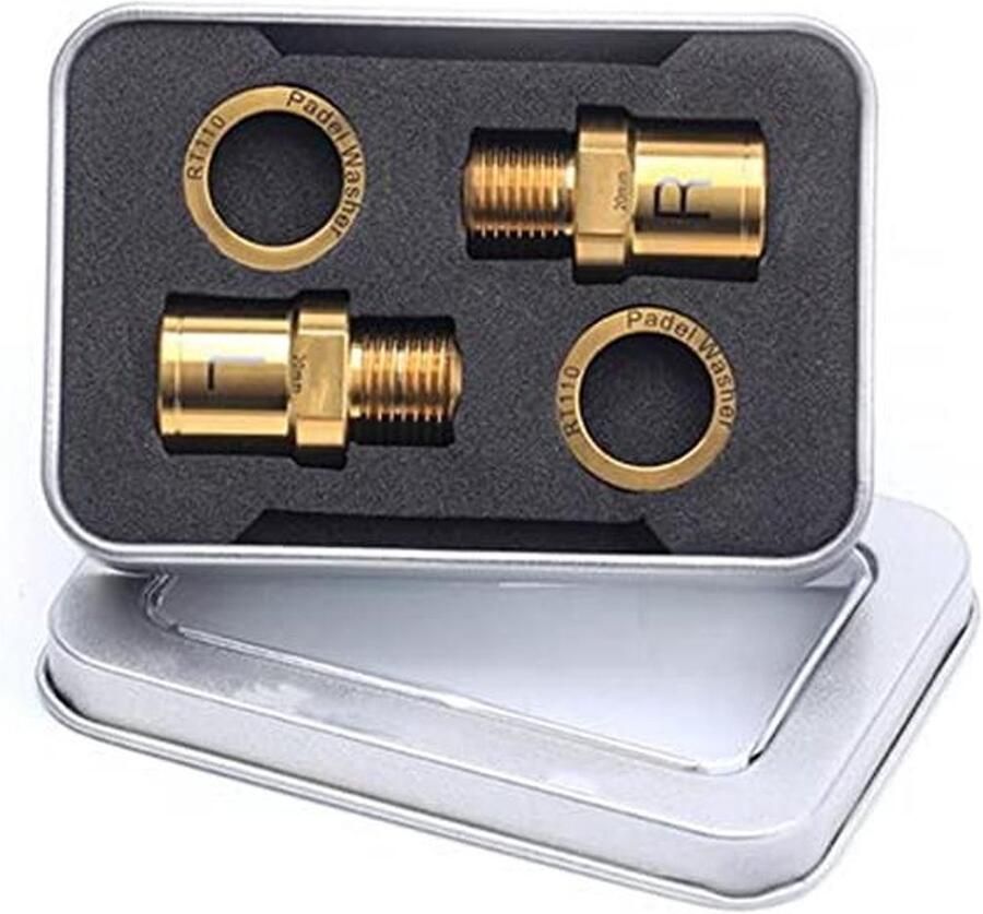 Fiets Pedaal Extenders met Titanium Legering Verhoog Uw Fiets Prestaties (20mm)