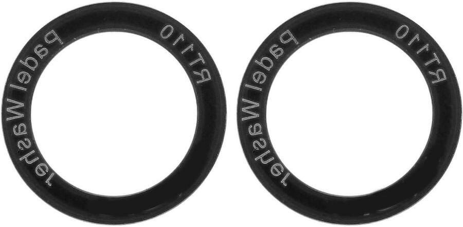 Fiets Pedaal Ringen Pedaal Verlengstukken Fietsen Comfort Minder Wrijving 9 16 zoll Zwart