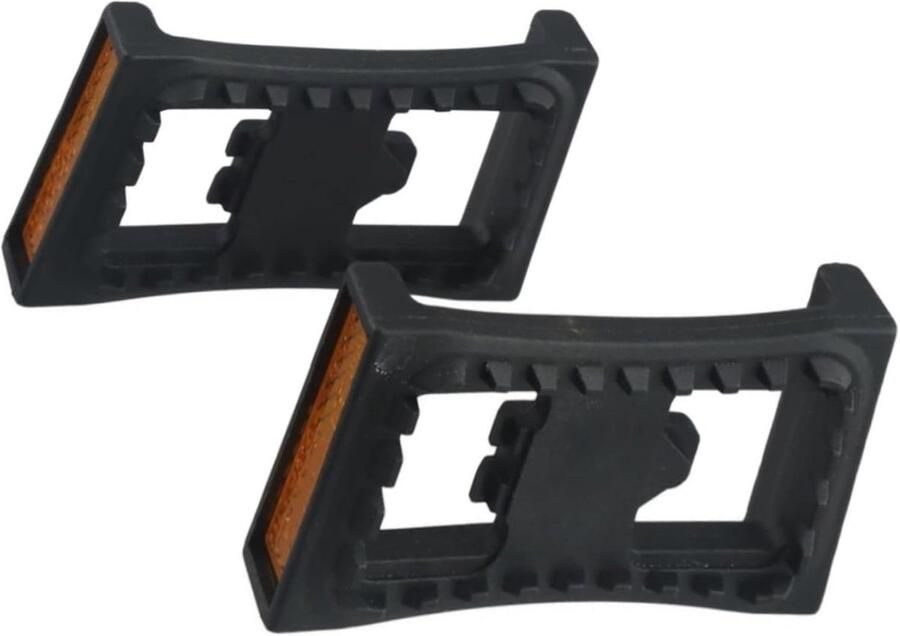 Fiets Pedalen Adapters Platte Fietspedalen Betere Fietservaring Snelle Installatie 50 gram Zwart