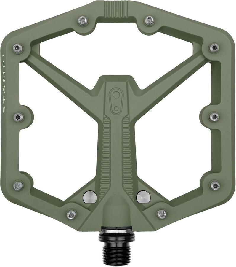 Fiets pedalen Composiet pedalen Mountainbiken Verbeterde grip Maat L Groen