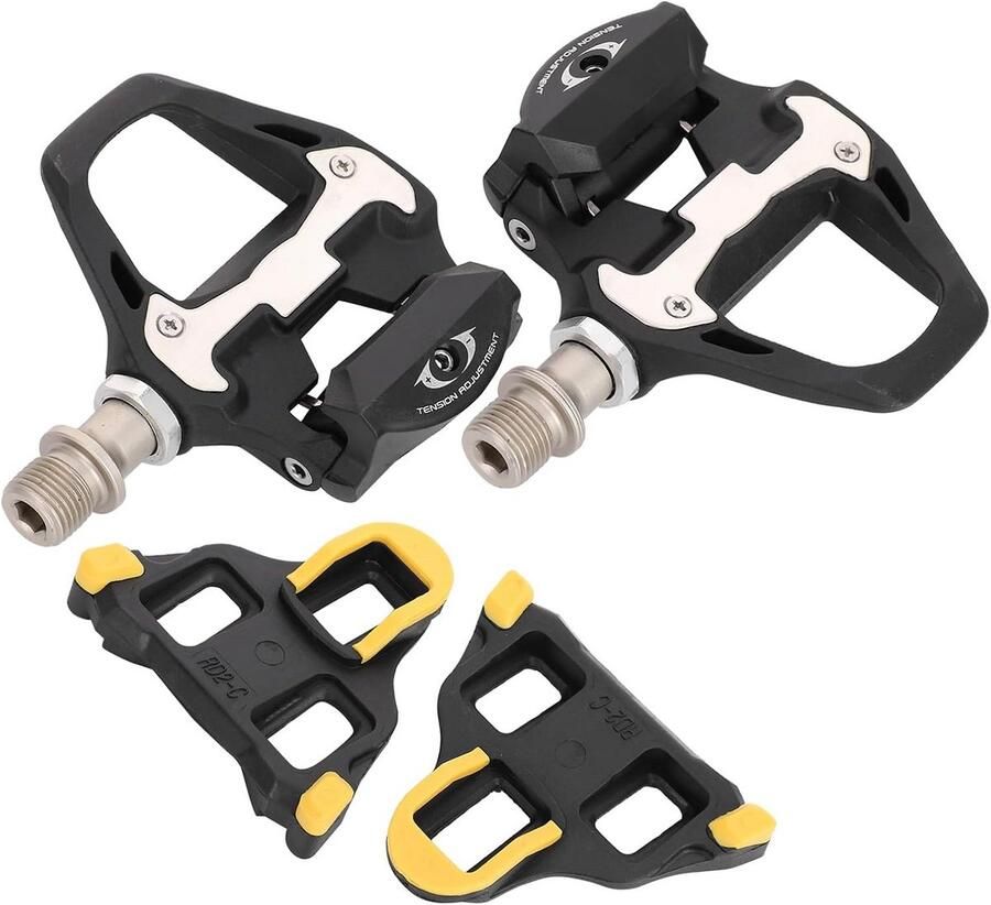Fiets Pedalen Fiets Accessoires Sportief Fietsen Zelfsluitend Ontwerp 9 16 Inch Zwart