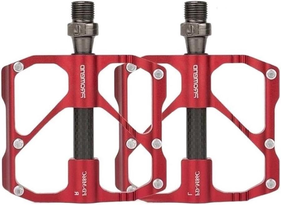 Fiets Pedalen Fietsonderdelen Pedaal Fietsen Verbeteren Antislip Ultralight 250-285g Zwart