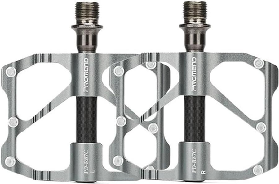 Fiets Pedalen Fietspedalen Ultralight Mountainbiken Quick Release 300 Gram Zwart