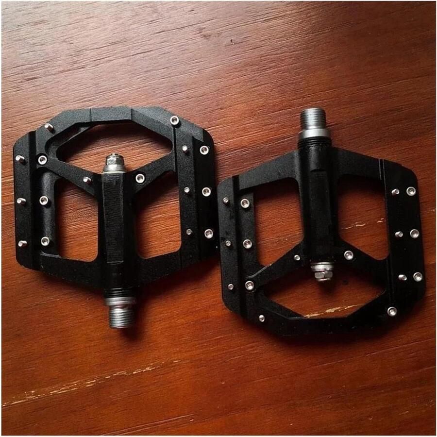 Fiets pedalen MTB pedalen Comfortabel fietsen Lichtgewicht ontwerp 99 mm x 110 mm Zwart