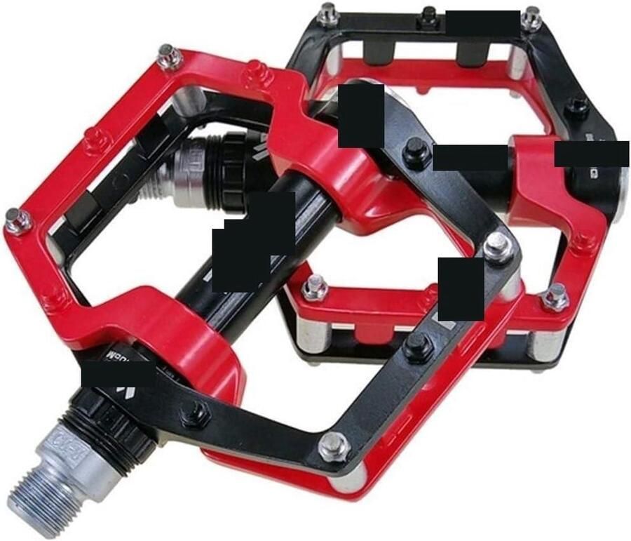 Fiets pedalen Mountainbike pedalen Fietsen en racen Antislip spijkeroppervlak 50 gram Zwart