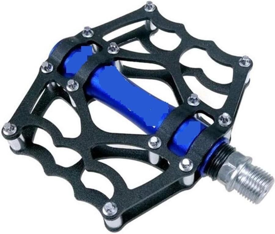 Fiets pedalen Mountainbike pedalen Fietsen en Racen Groot plat platform 90x101mm Blauw