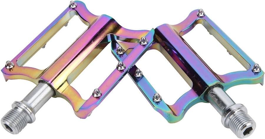 Fiets pedalen Mountainbike pedalen Fietsen verbeteren Lichtgewicht aluminium 14mm schroefdraad Multicolor