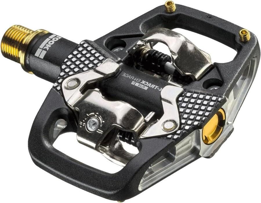 Fiets pedalen MTB pedalen Enduro fietsen Titanium as 200 gram Zilver