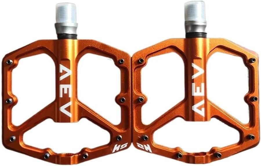Fiets Pedalen MTB Pedalen Racefiets Pedalen Veilig Fietsen Antislip Tandontwerp 9 16 Oranje