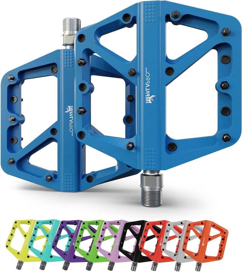 Fiets pedalen MTB pedalen Veilig Fietsen Verbeterde Grip 9 16 inch Blauw
