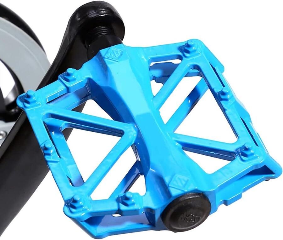Fiets pedalen MTB race Wegfietsen Antislip aluminium 1 Paar Blauw